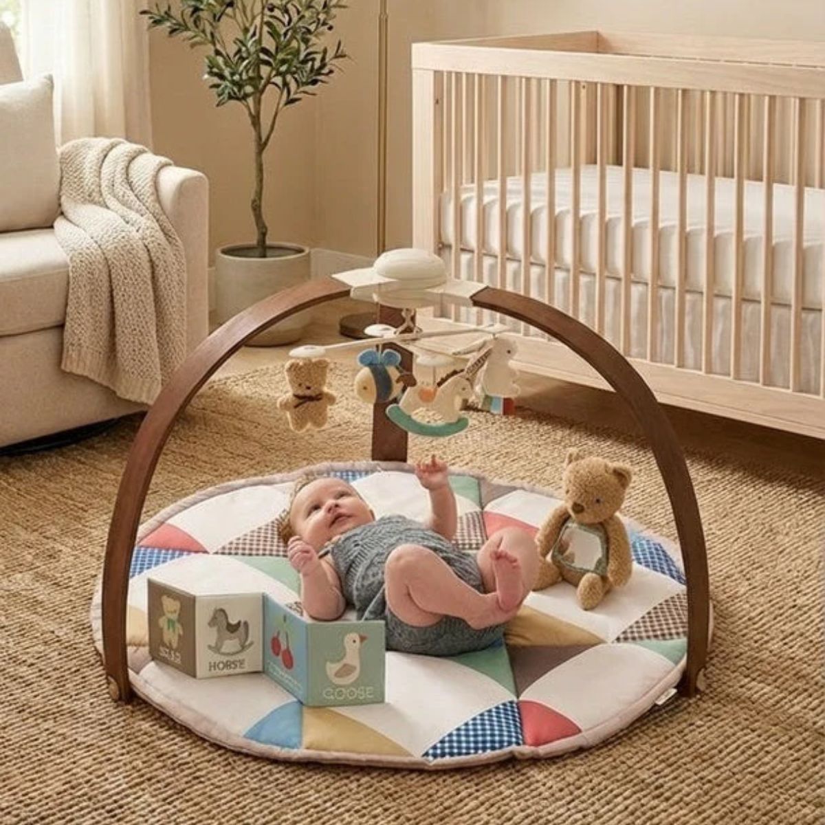 Itzy Ritzy Music & Motion Activity Gym on Luna Baby Store Miami