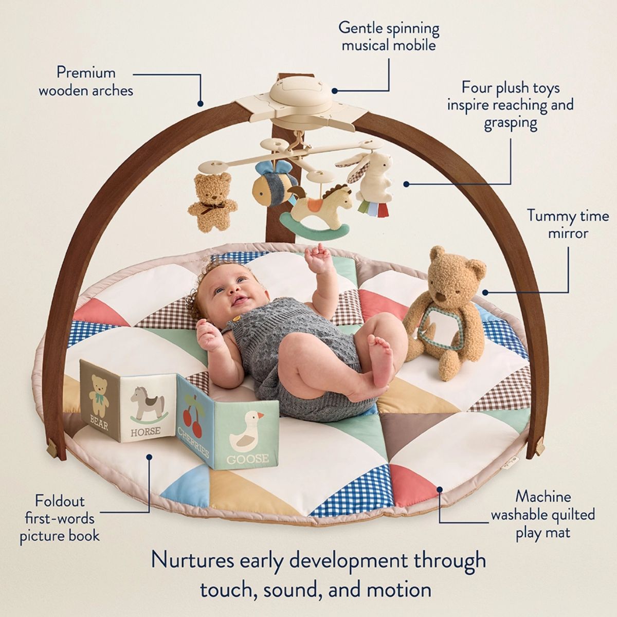 Itzy Ritzy Music & Motion Activity Gym on Luna Baby Store Miami