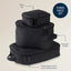 Itzy Ritzy Pack Like A Boss Packing Cubes - Matte Black