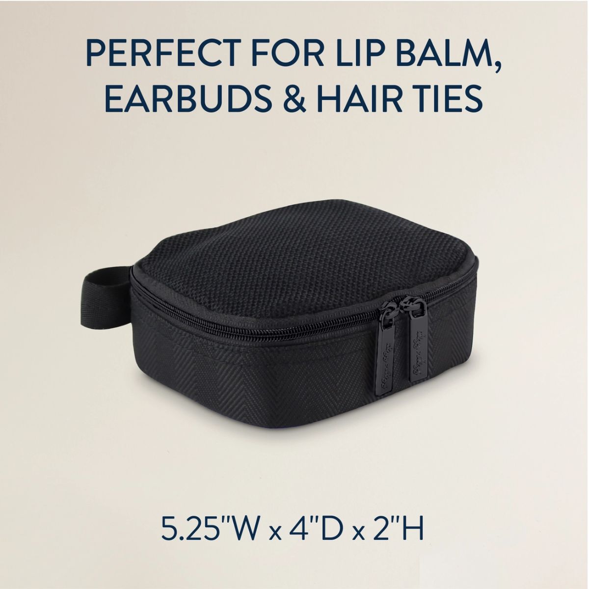 Itzy Ritzy Pack Like A Boss Packing Cubes - Matte Black