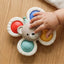 Itzy Ritzy Pop & Whirl Fidget Spinner Travel & Bath Toy - Circus on Luna Baby Store Miami