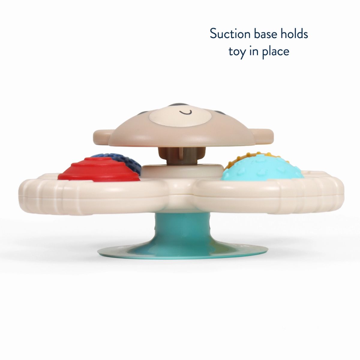 Itzy Ritzy Pop & Whirl Fidget Spinner Travel & Bath Toy - Circus on Luna Baby Store Miami