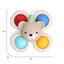 Itzy Ritzy Pop & Whirl Fidget Spinner Travel & Bath Toy - Circus on Luna Baby Store Miami