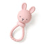 Itzy Ritzy Sweetie Rattle Silicone Teether - Bunny