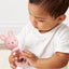 Itzy Ritzy Sweetie Rattle Silicone Teether - Bunny