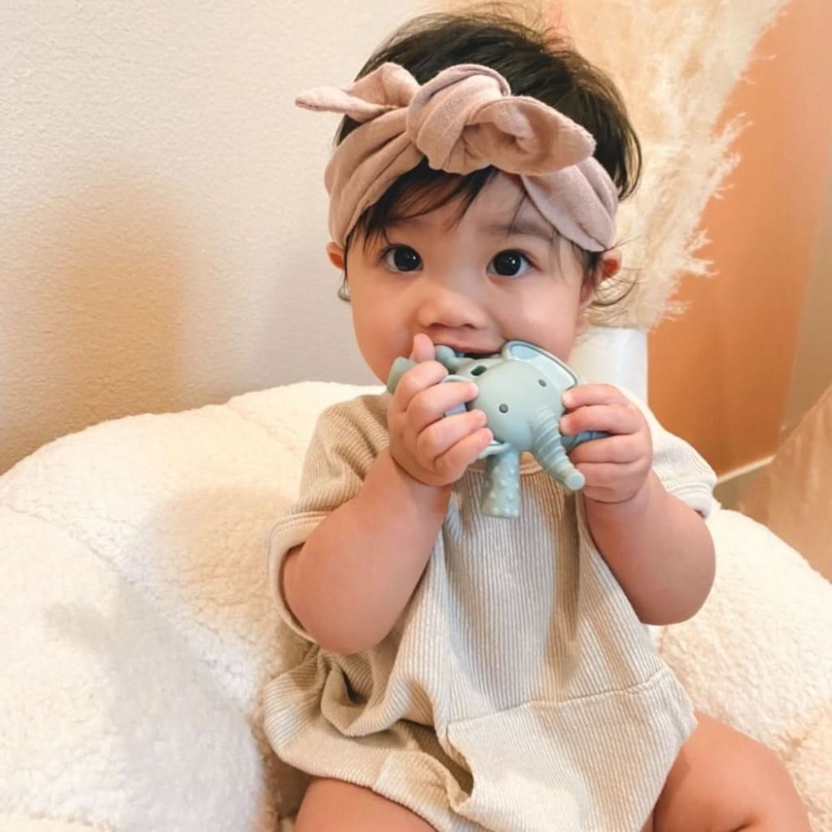 Itzy Ritzy Teether Baby Molar Teether - Elephant