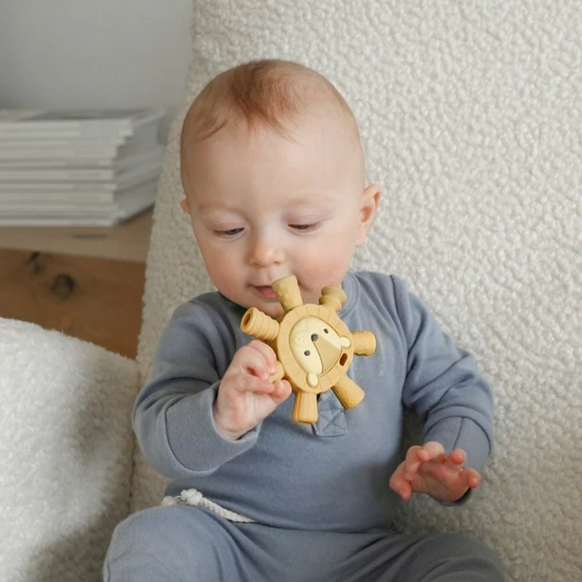 Itzy Ritzy Teether Baby Molar Teether - Lion