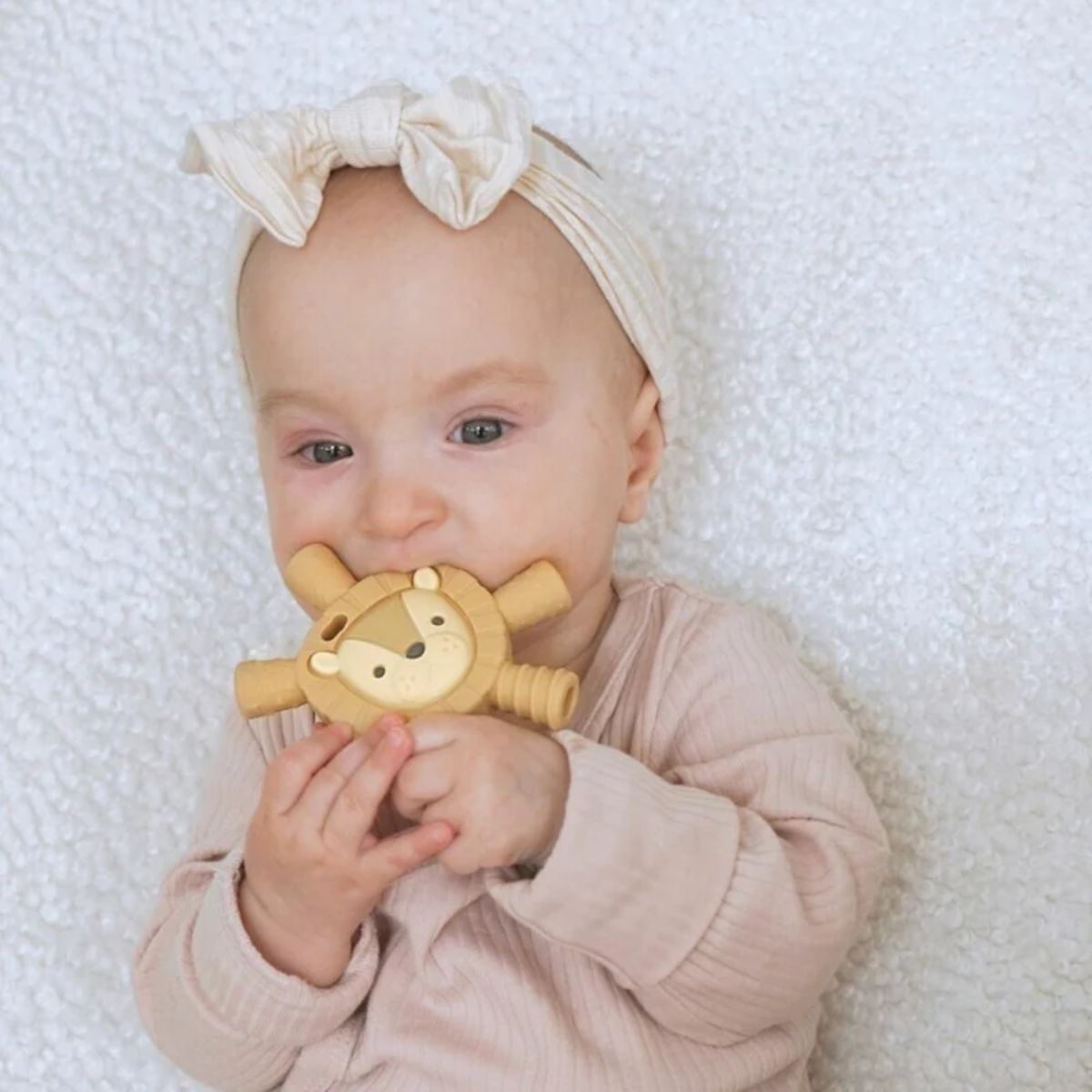 Itzy Ritzy Teether Baby Molar Teether - Lion