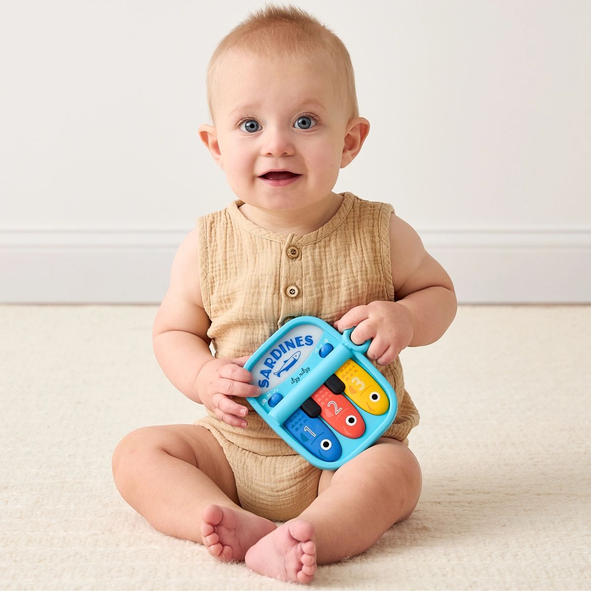 Itzy Ritzy Bitzy Tunes Sardines Baby Piano Toy