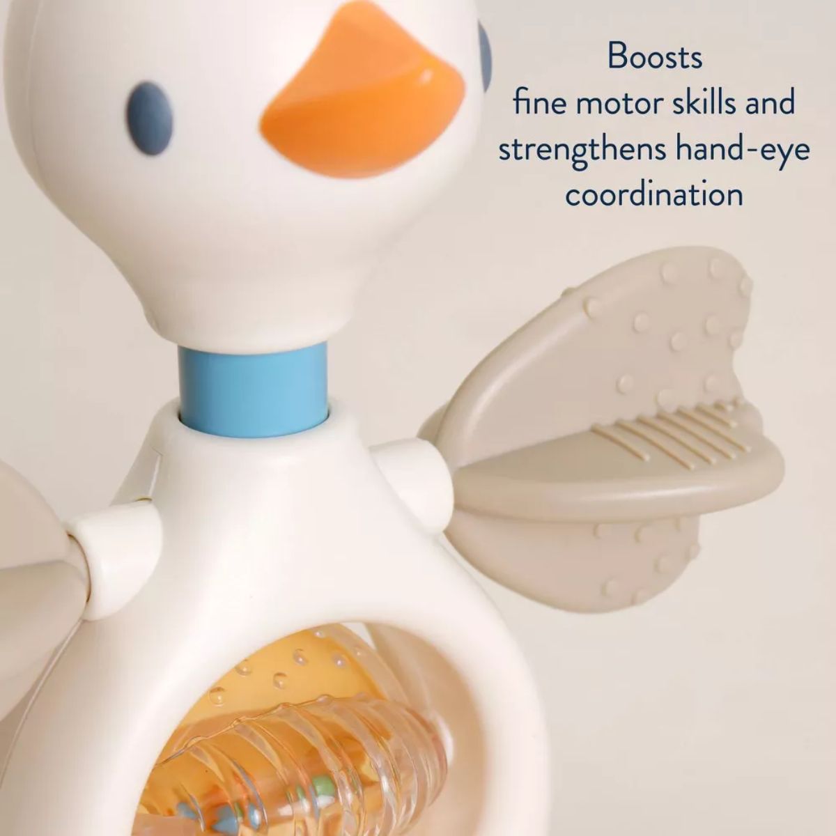 Itzy Twist & Bop - High Chair Sensory Toy Goose on Luna Baby Store Miami