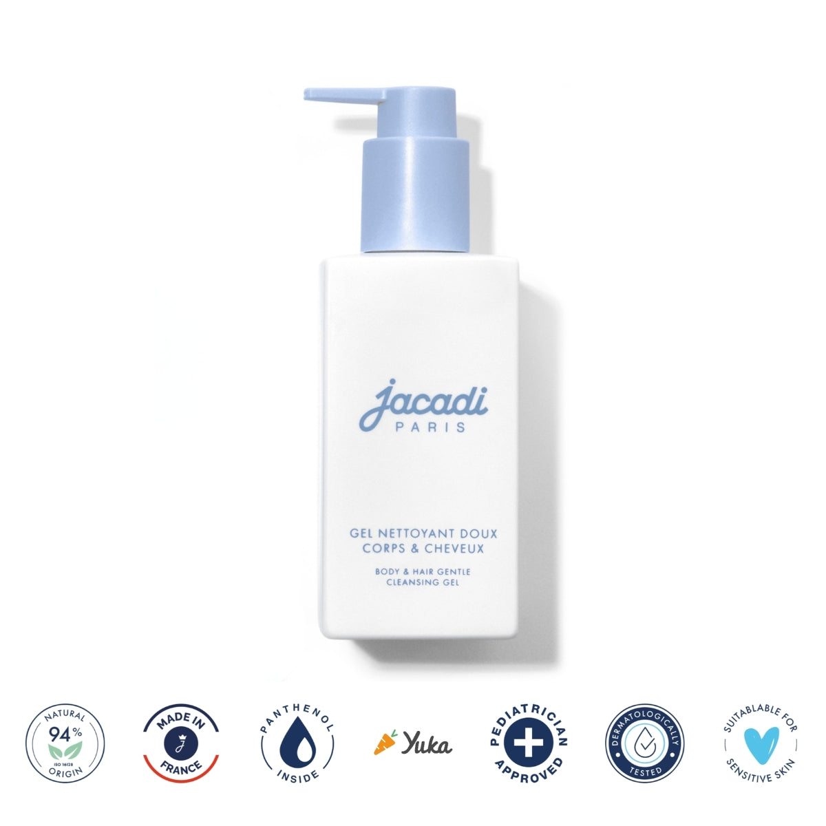 Jacadi Baby Body & Hair Cleansing Gel, 250 ml on Luna Baby Store Miami