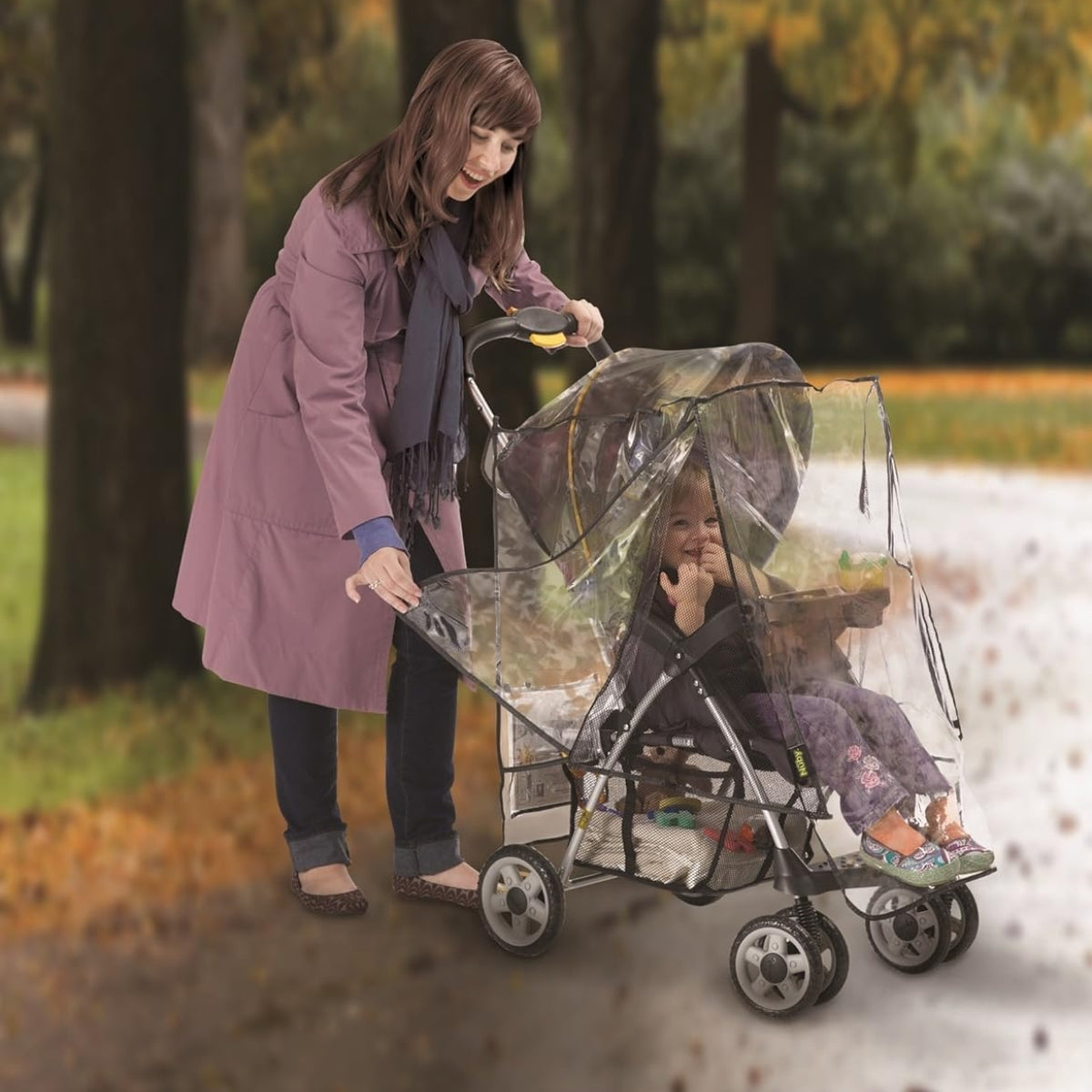jeep double stroller rain cover Jeep Deluxe Stroller Weather Shield