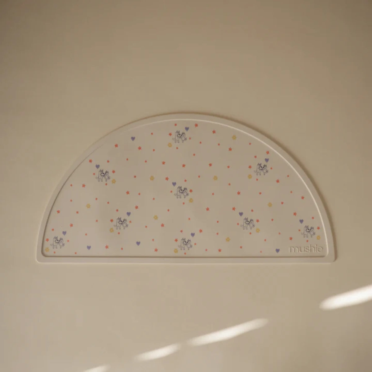 Mushie Silicone Placemat Bluey Ivory