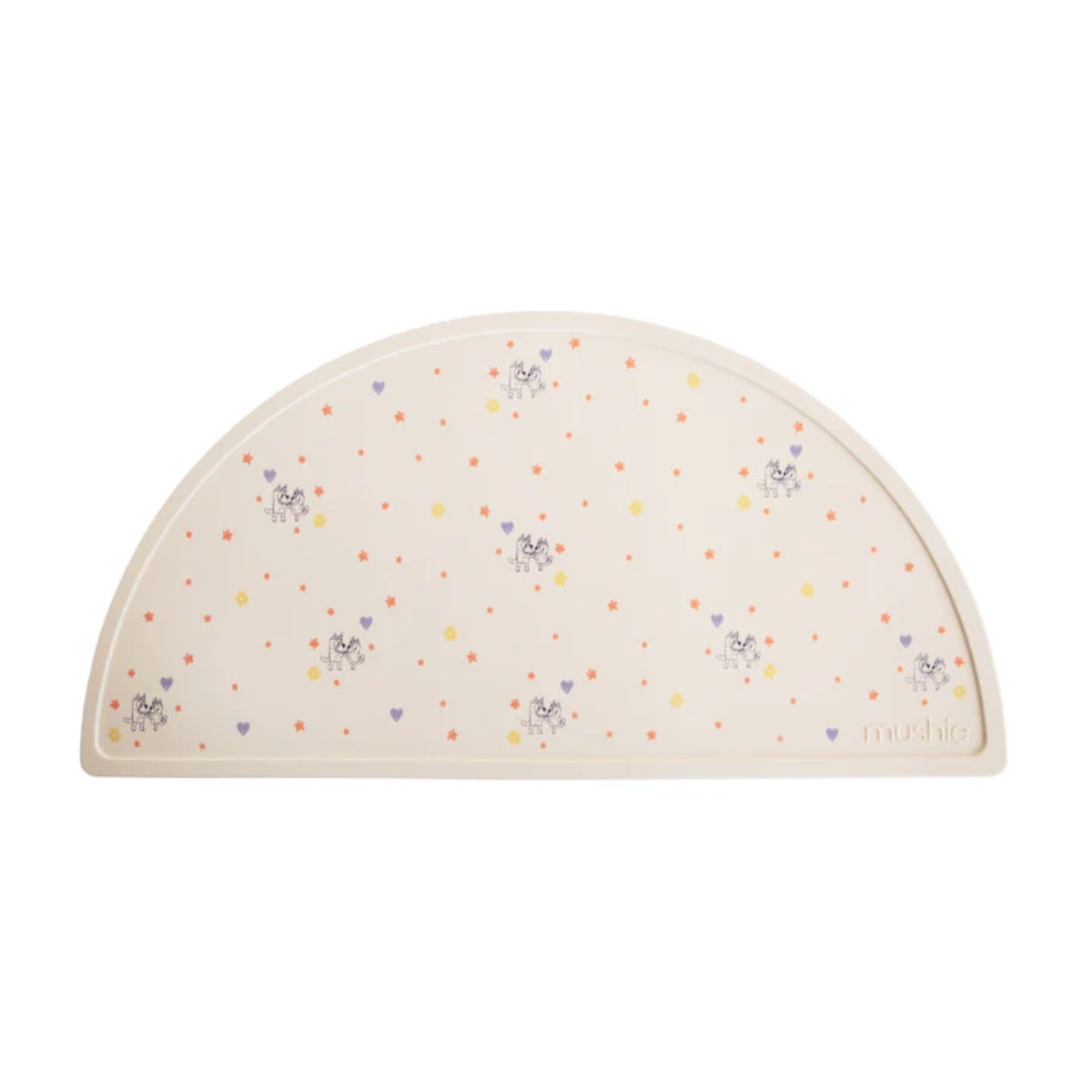 Mushie Silicone Placemat Bluey Ivory