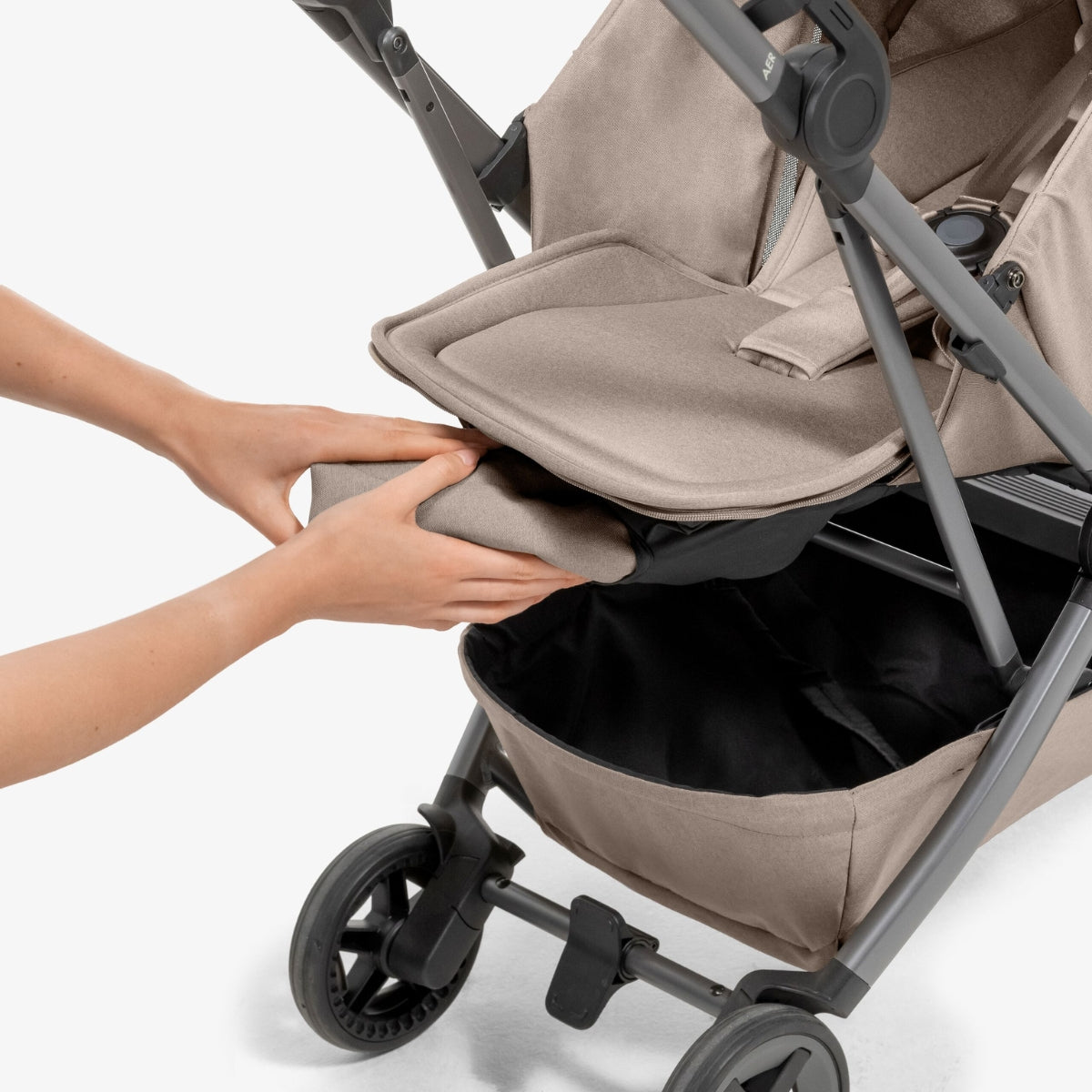 Joolz Aer2 Nest to seat - Sandy Taupe