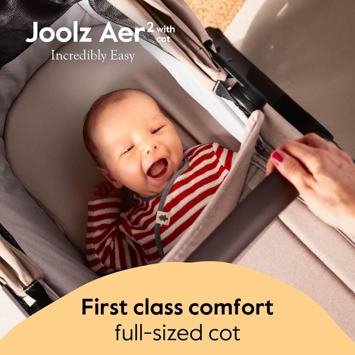 Joolz Aer² Cot - Dark Navy Blue