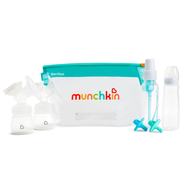 Munchkin Jumbo Microwave Sterilizer Bags - 6 Pack - Luna Baby Store Miami