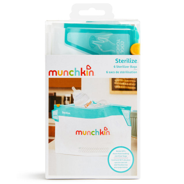 Munchkin Jumbo Microwave Sterilizer Bags - 6 Pack