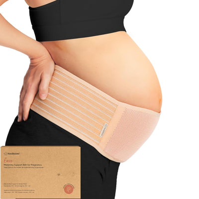 KeaBabies Ease Maternity Belly Band Support Belt M/L - Classic Ivory