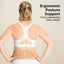 KeaBabies Ease Maternity Belly Band Support Belt M/L - Classic Ivory