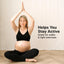 KeaBabies Ease Maternity Belly Band Support Belt M/L - Classic Ivory