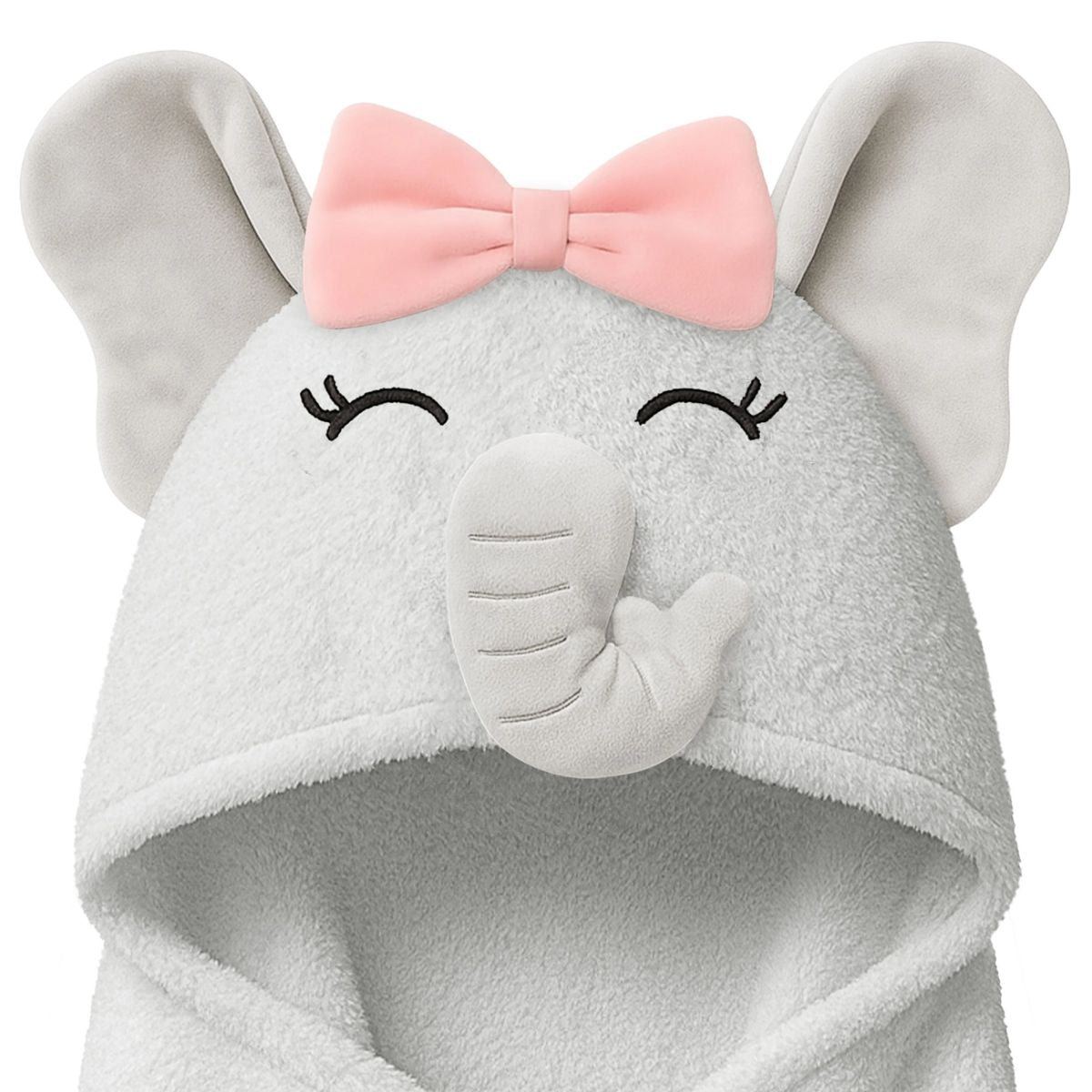 KeaBabies PlayPals Baby Hooded Towel - Ella