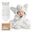 KeaBabies PlayPals Baby Hooded Towel - Ethan on Luna Baby Store Miami