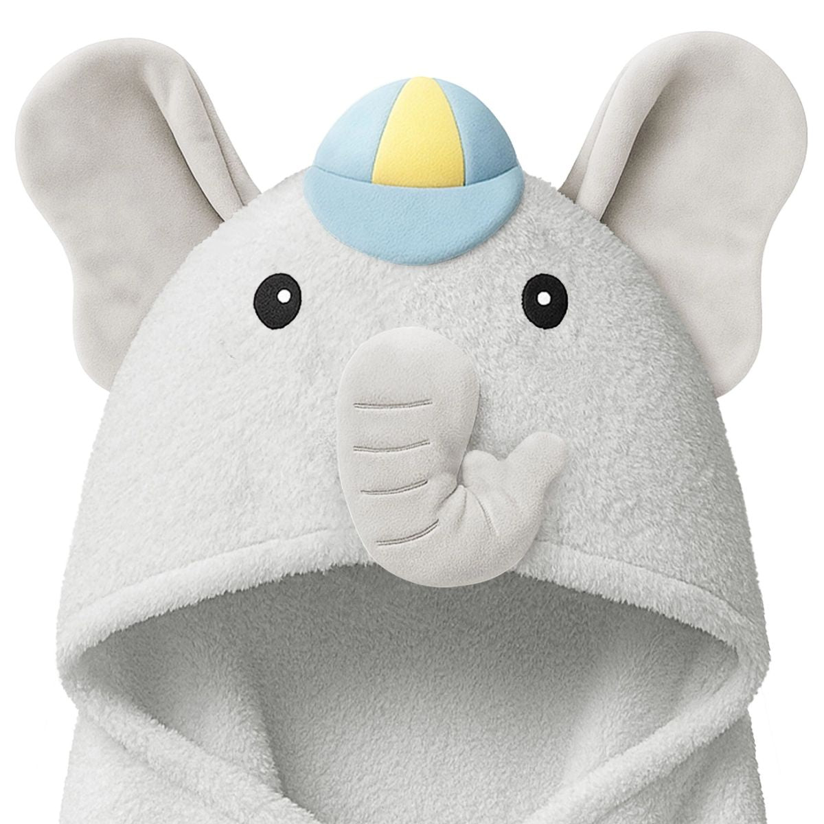 KeaBabies PlayPals Baby Hooded Towel - Ethan on Luna Baby Store Miami