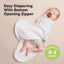 KeaBabies Soothe Swaddle Sack 3 Pack Organic Cotton - Aspire on Luna Baby Store Miami