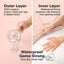 Keababies 2pk Waterproof Crib Sheets Baby Mattress Protector+ - Cameo