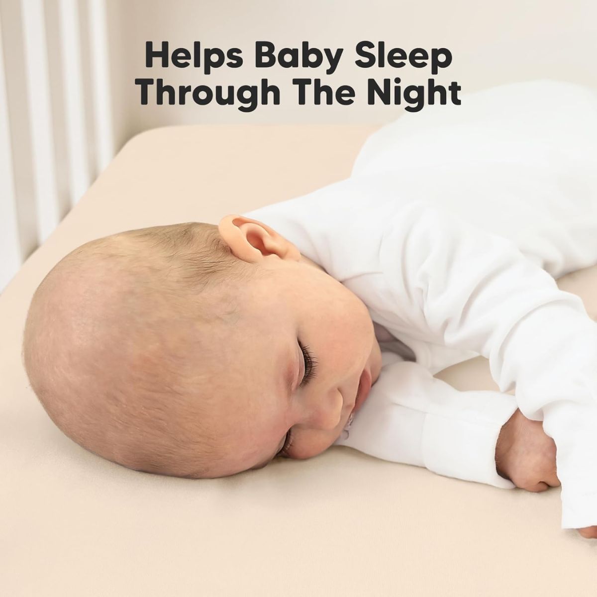 Keababies 2pk Waterproof Crib Sheets Baby Mattress Protector+ - Cameo