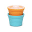 Kinderville Storage Jar - Blue/Orange on Luna Baby Store Miami