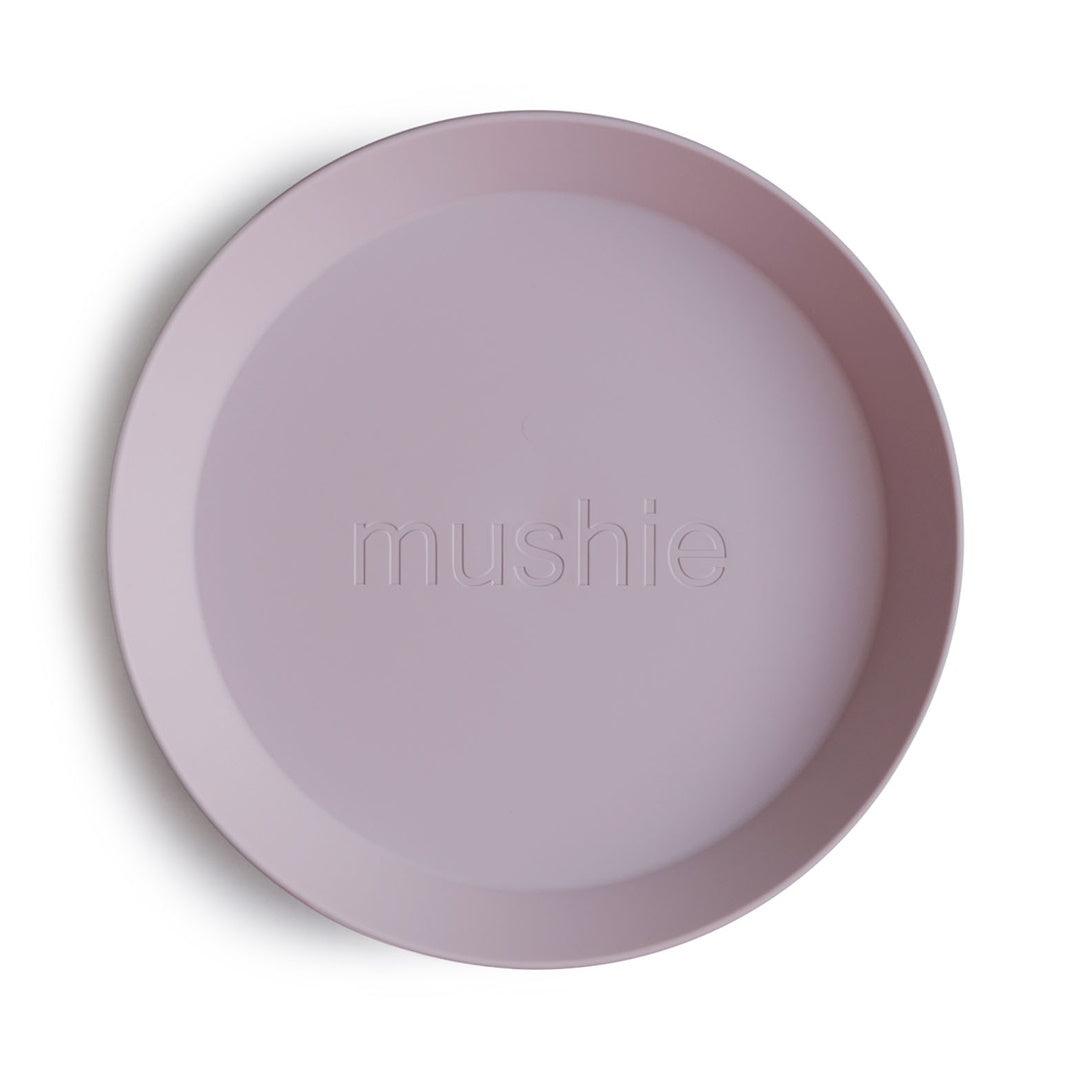 Kit De Pratos Redondos Infantis Mushie Soft Lilac - Mushie Babytunes