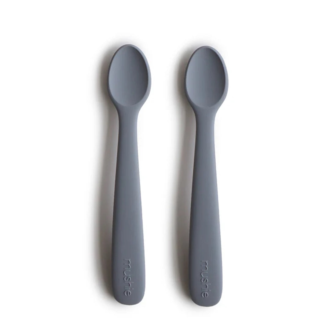Mushie Silicone Feeding Spoons (Tradewinds) 2-Pack