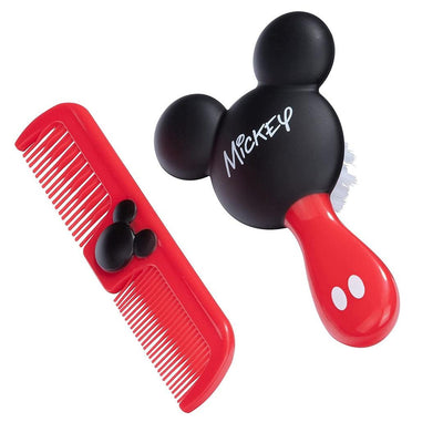 Kit de Escova & Pente Disney Mickey Mouse Vermelho - Disney Babytunes