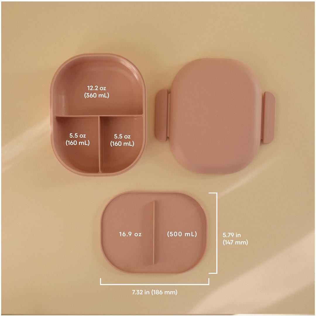 Mushie Lunchbox - Blush