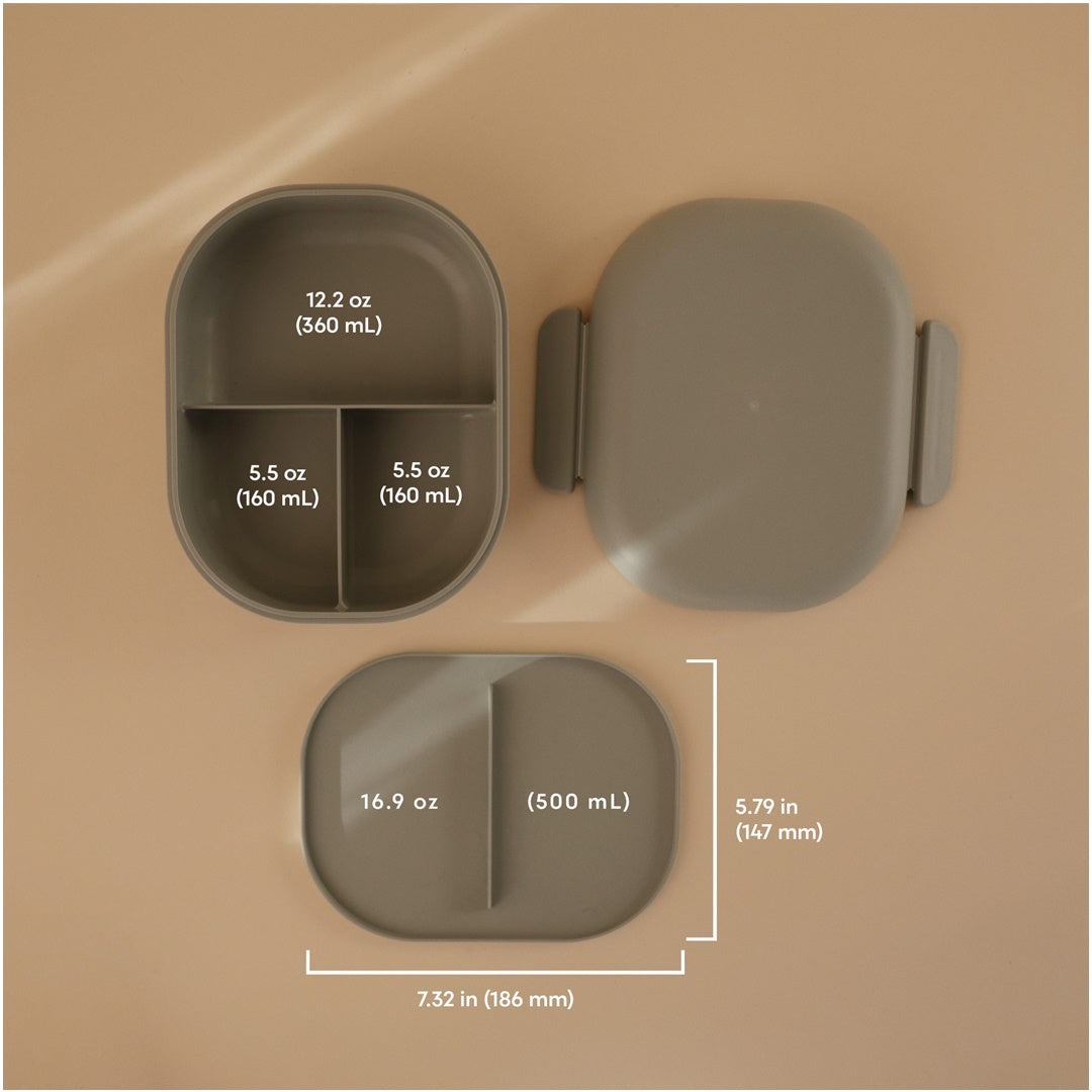 Mushie Lunchbox - Sage