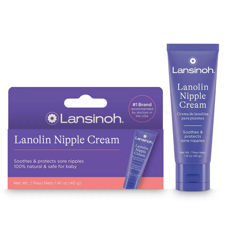 Lansinoh Lanolin Nipple Cream for Breastfeeding Essentials - 1.41 Oz