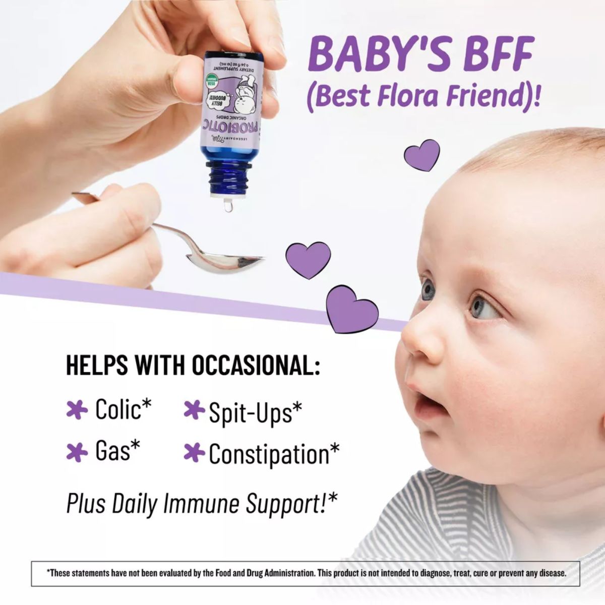 Legendairy Milk Organic Baby and Infant Probiotic Drops - Digestive Support on Luna Baby Store Miami