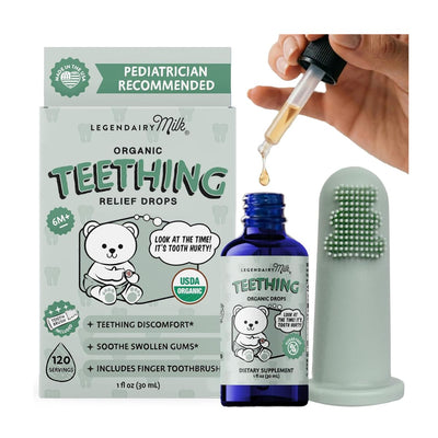 Legendairy Organic Baby Teething Drops