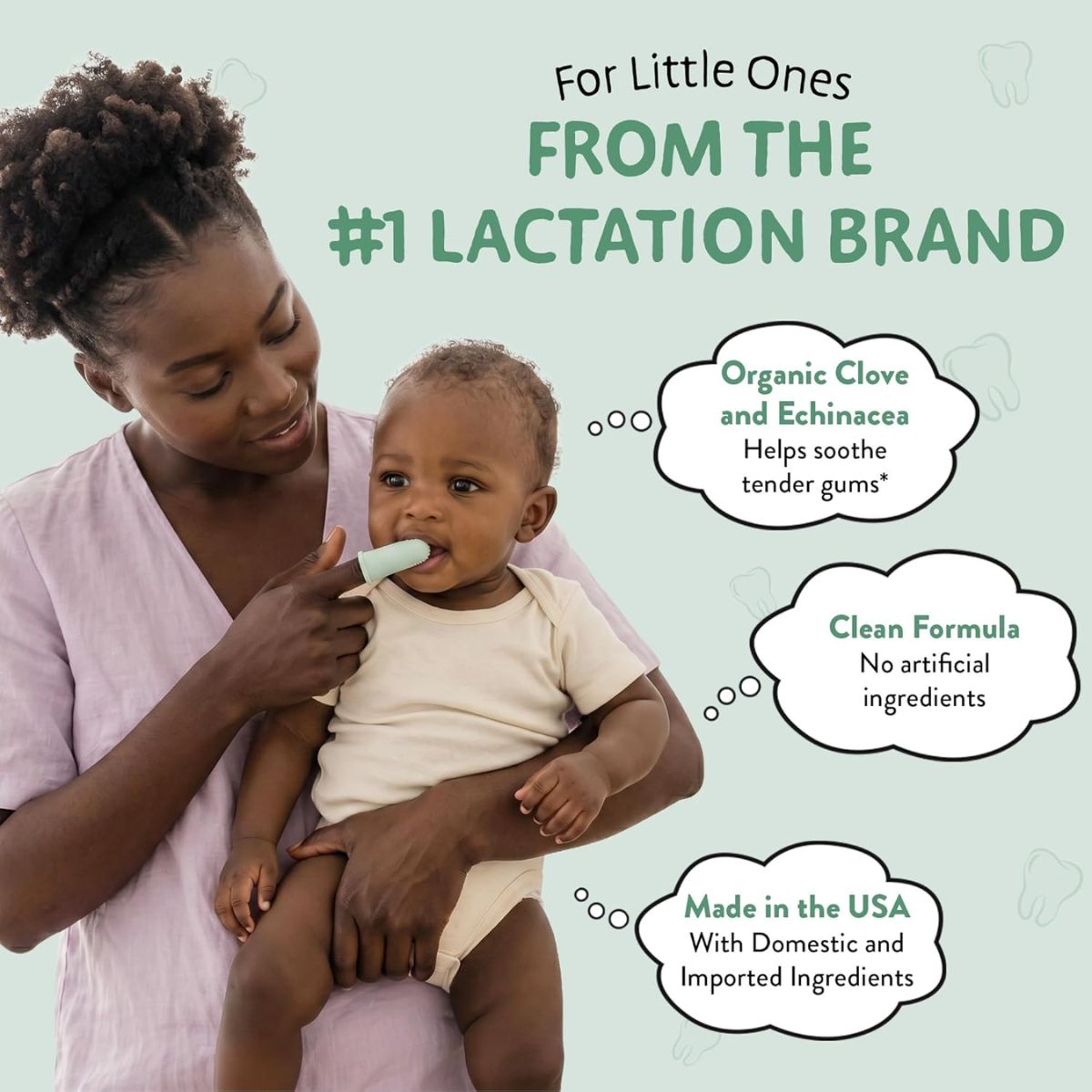 Legendairy Organic Baby Teething Drops on Luna Baby Store Miami