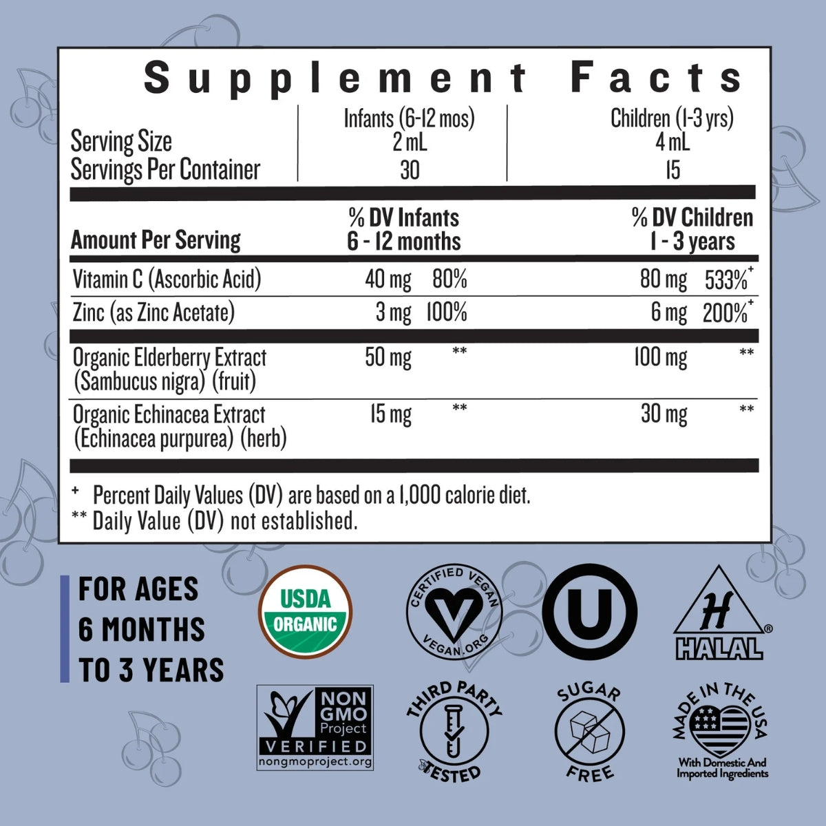 Legendairy Milk Elderberry Baby & Toddler Drops