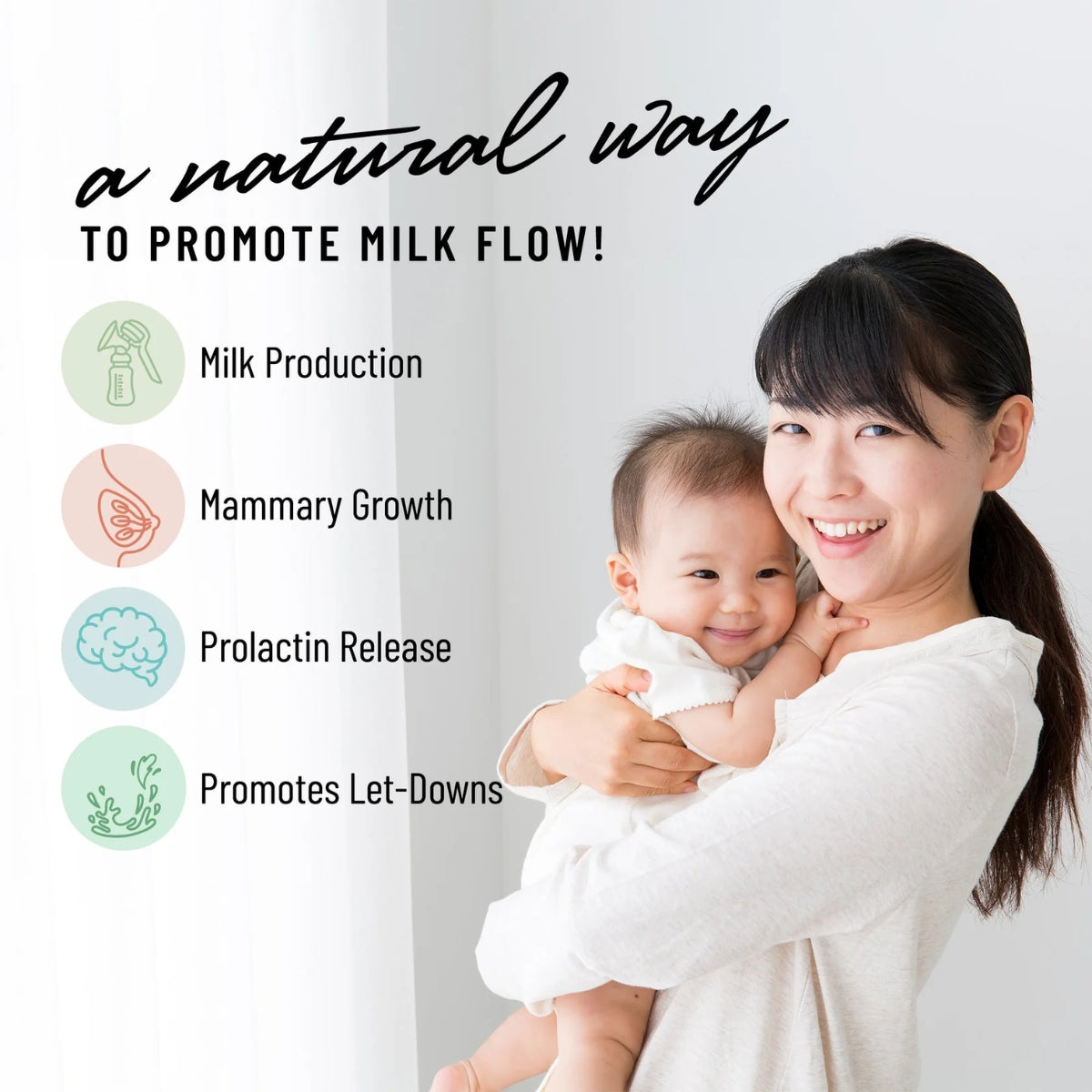 Supports Milk Flow Naturally