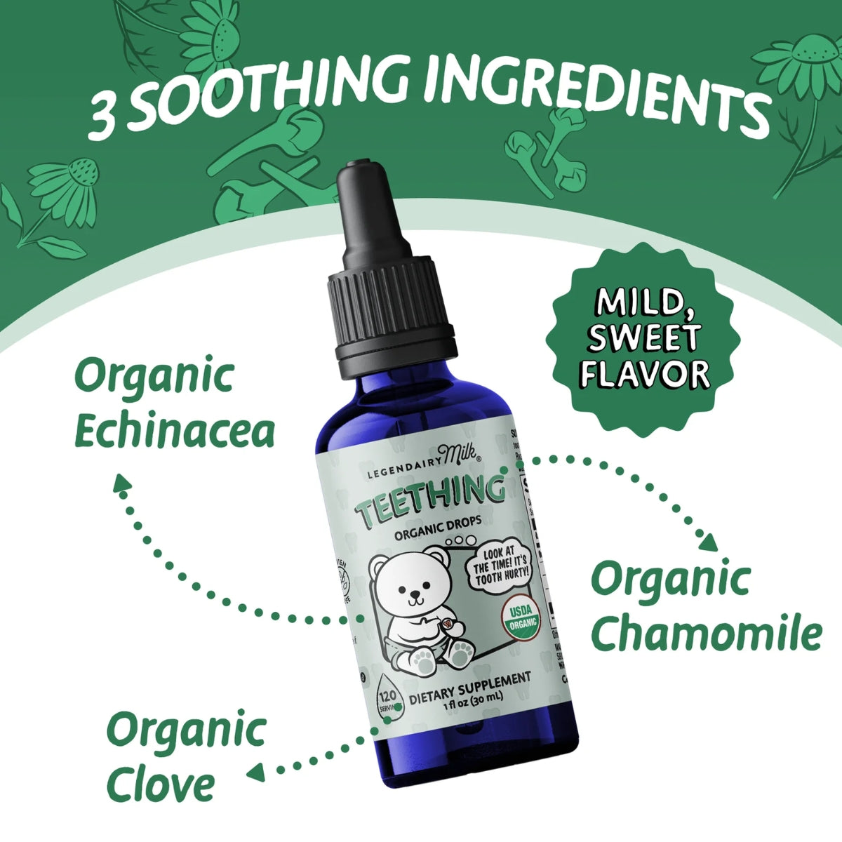 Legendairy Organic Baby Teething Gel