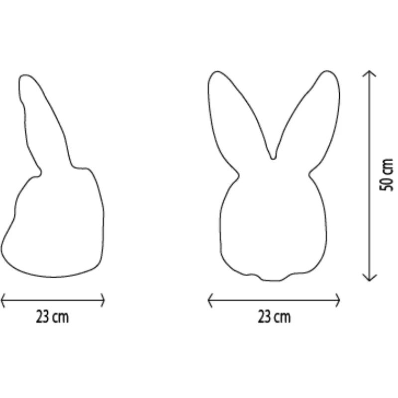 Lewis The Hare Soft Plush Wall Decoration