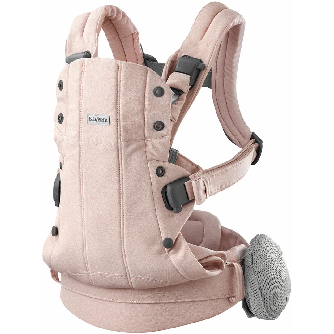 BabyBjörn Baby Carrier Harmony Woven Melange - Light pink