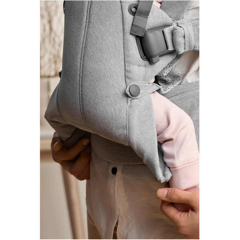 BabyBjörn Baby Carrier Harmony Woven Melange - Light Gray