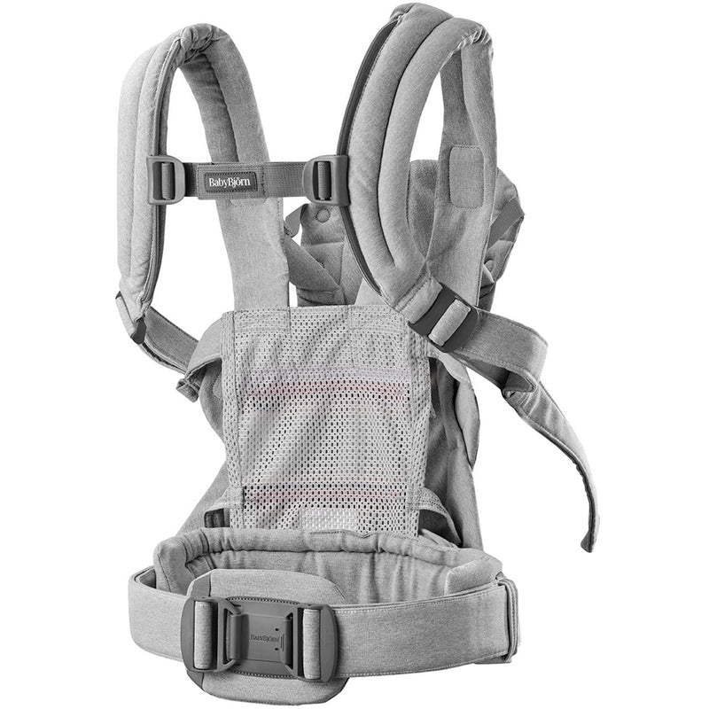 BabyBjörn Baby Carrier Harmony Woven Melange - Light Gray