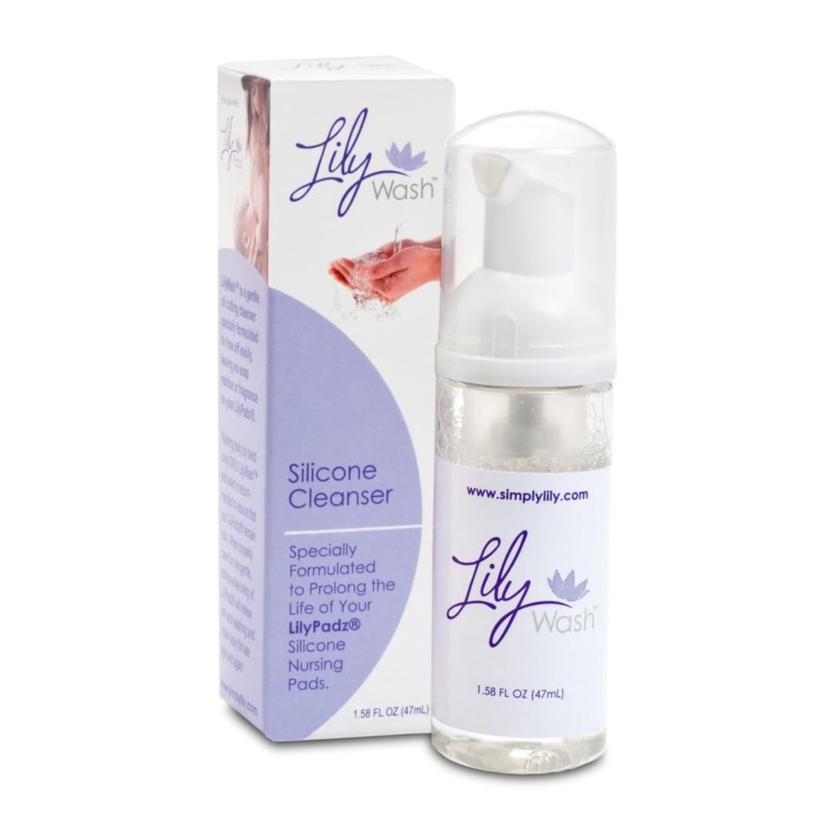 LilyPadz LilyWash Silicone Cleanser on Luna Baby Store Miami