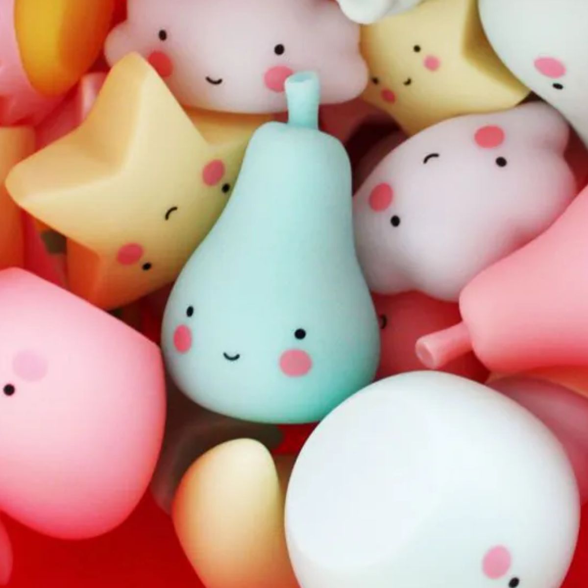 Little Lovely Company Minis Stars - Pink on Luna Baby Store Miami